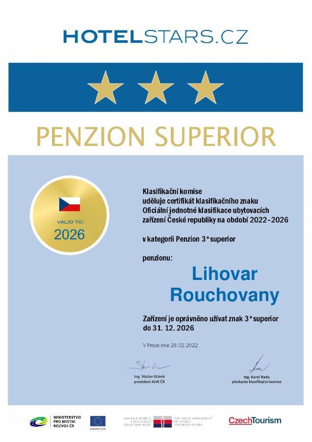 Penzion Lihovar *** Rouchovany Buitenkant foto